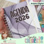 ARQ DIG - Agenda COLLORS A5 - 2026 - Imagem 5