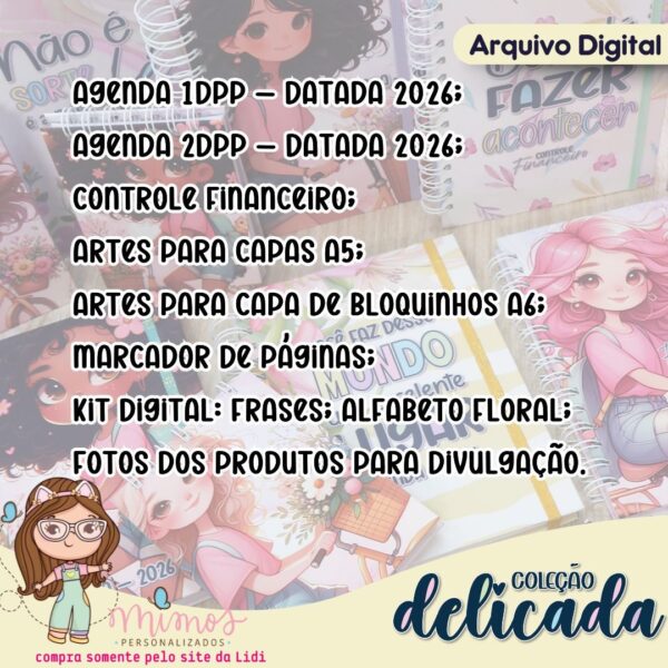 ARQ DIG - Coleção Delicada 2026 - Imagem 2