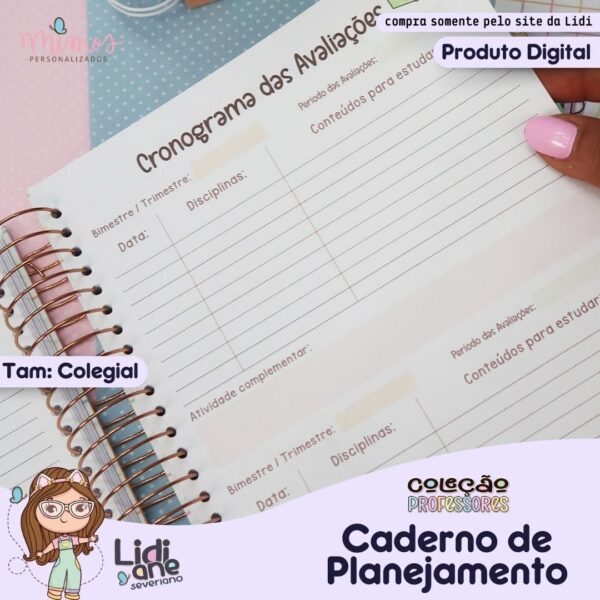 ARQ DIG - Caderno de Planejamento Colegial - Professores - Imagem 4