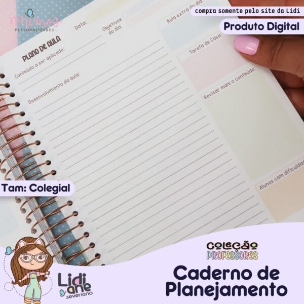 ARQ DIG - Caderno de Planejamento Colegial - Professores - Imagem 3