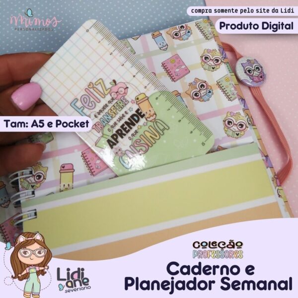 ARQ DIG - Planejador Semanal e Caderno - Professores - Imagem 2