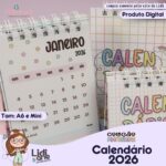 ARQ DIG - Calendários A6 e Mini - Professores - Imagem 4
