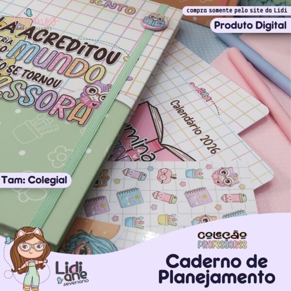 ARQ DIG - Caderno de Planejamento Colegial - Professores - Imagem 2