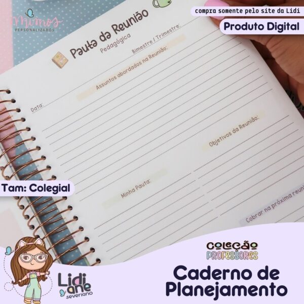 ARQ DIG - Caderno de Planejamento Colegial - Professores - Imagem 7