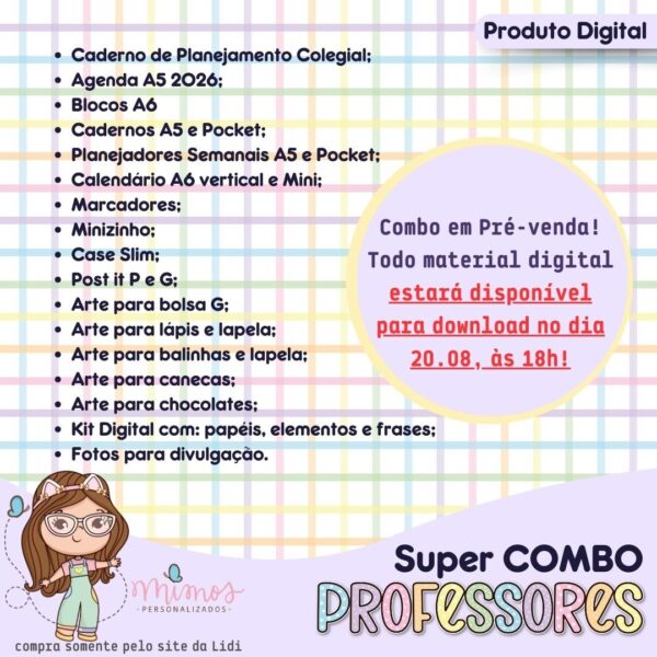 ARQ DIG - PRÉ-VENDA-Super Combo Professores - Imagem 2
