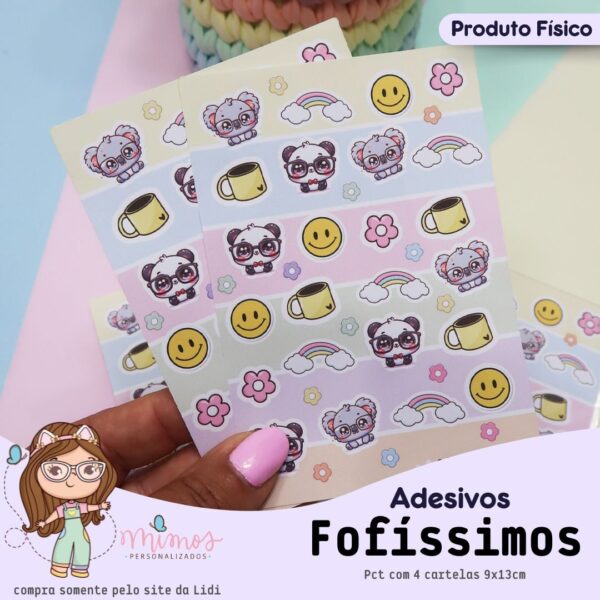 Adesivos Fofíssimos - Imagem 1