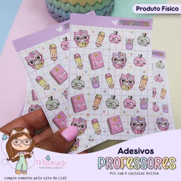 Adesivos Professores - Imagem 1