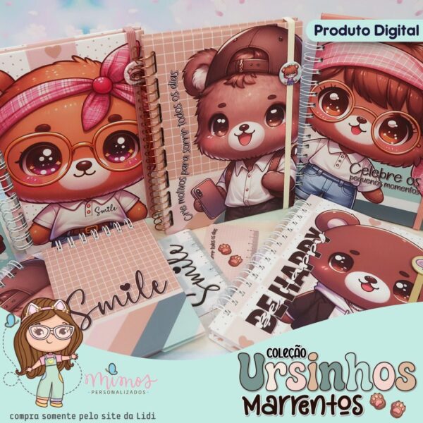 ARQ DIG - Ursinhos Marrentos - Imagem 1
