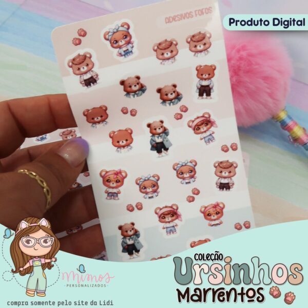 ARQ DIG - Ursinhos Marrentos - Imagem 5