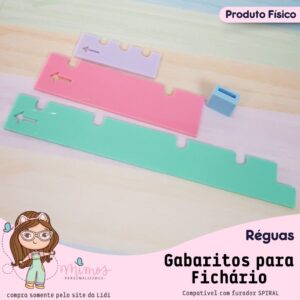 Kit de Gabaritos - Fichário