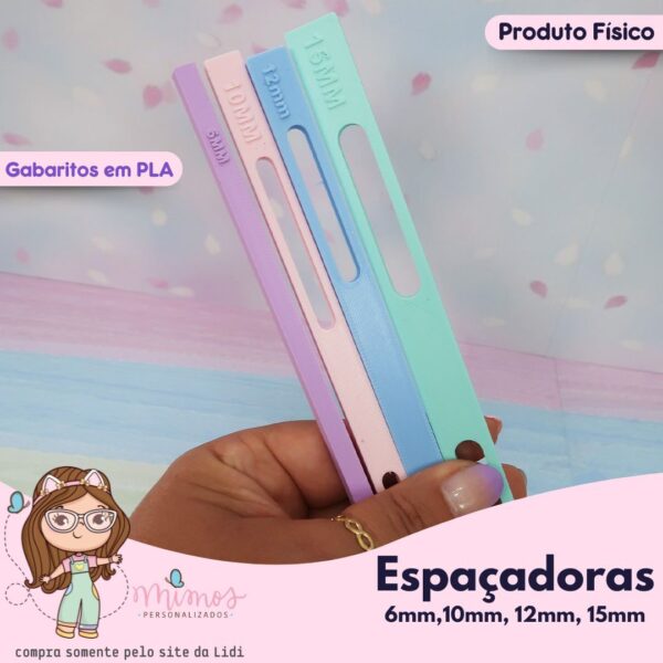 Kit  de Réguas - Espaçadoras - Imagem 1