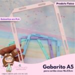 Kit  de Réguas - Gabarito A5 (capa 16x22cm)