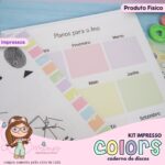 KIT IMPRESSOS - Caderno de Disco A5 - COLORS - Imagem 2