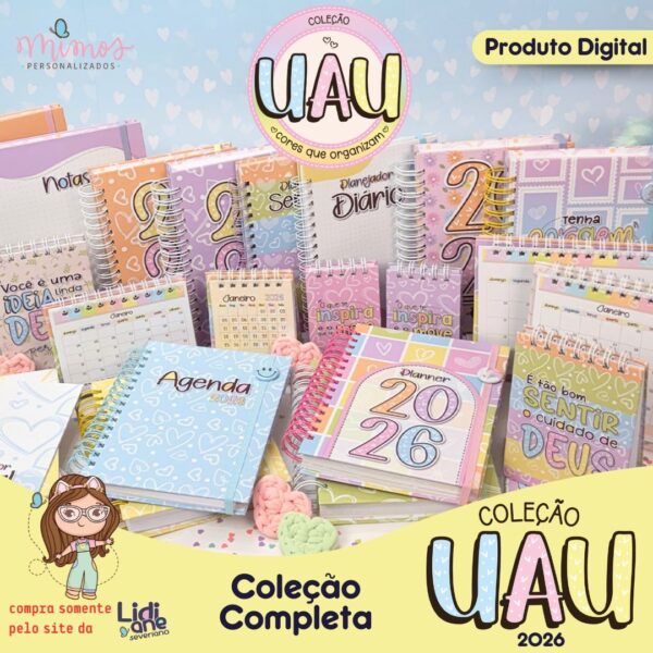 ARQ DIG - Coleção UAU 2026 - COMPLETA - Imagem 1