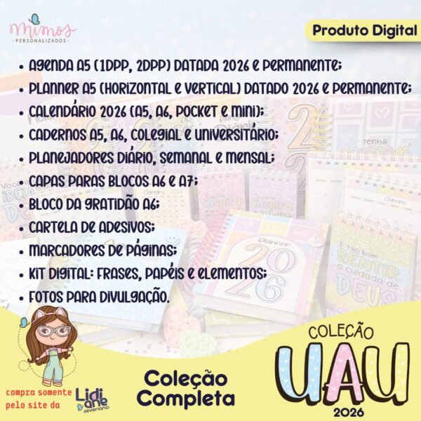 ARQ DIG - Coleção UAU 2026 - COMPLETA - Imagem 2