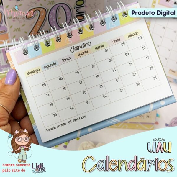 ARQ DIG - Calendários 2026 UAU - Imagem 6