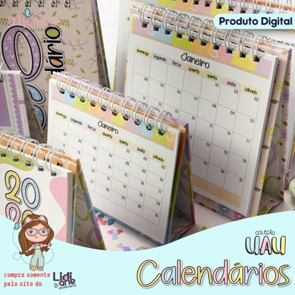 ARQ DIG - Calendários 2026 UAU - Imagem 3