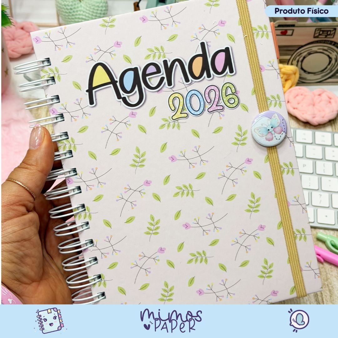 ColUAU-ProdFis13 Agenda 2026 - FLORAL - 2DPP - Imagem 1