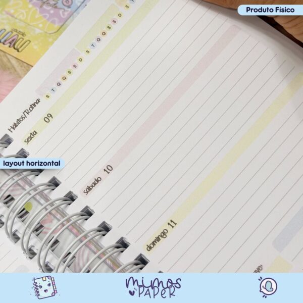 Planner UAU 2026 - FLORAL - Imagem 3
