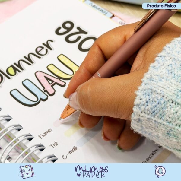 Planner UAU 2026 - FLORAL - Imagem 7