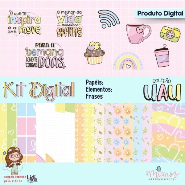 ARQ DIG - KIT DIGITAL UAU 2026 - Imagem 1