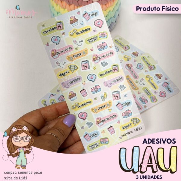 Adesivos UAU - Imagem 1