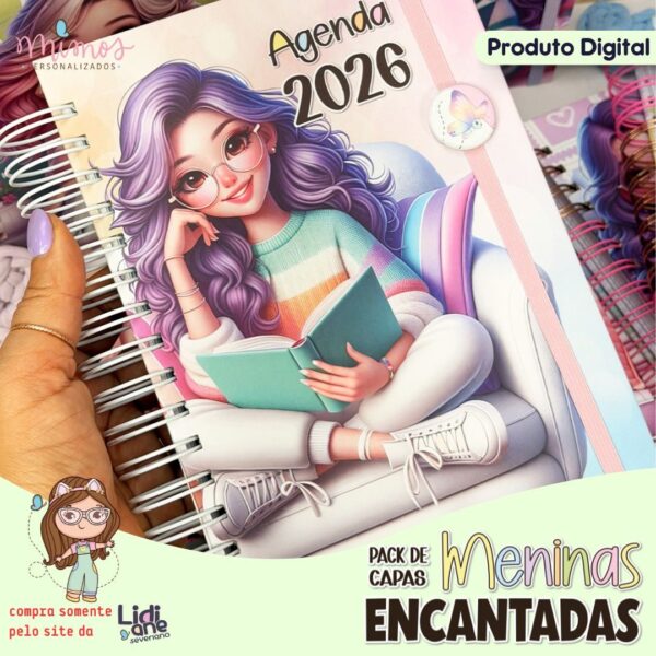 ARQ DIG - Pack de Capas - Meninas Encantadas - Imagem 3