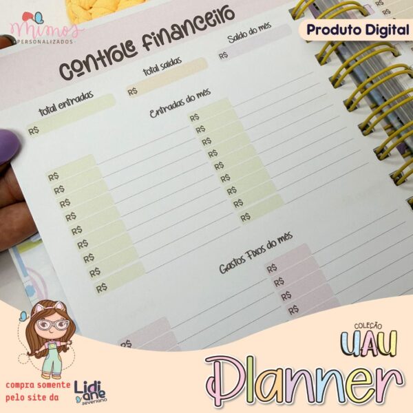 ARQ DIG - Planner UAU (2026 e Permamente) - Imagem 6