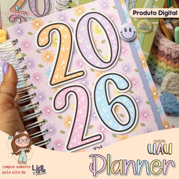ARQ DIG - Planner UAU (2026 e Permamente) - Imagem 9