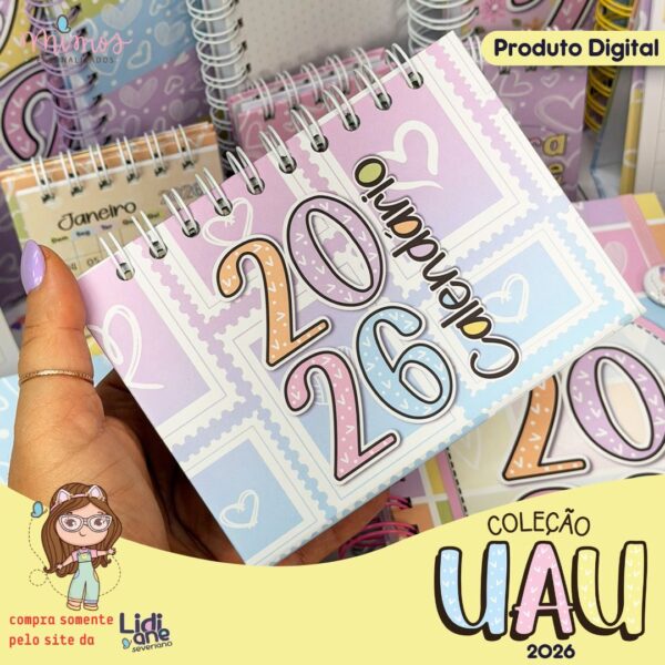 ARQ DIG - COMBO - Coleção UAU 2026 - Imagem 7