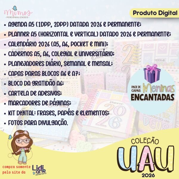 ARQ DIG - COMBO - Coleção UAU 2026 - Imagem 3
