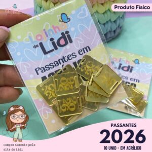 Passantes 2026 - acrílico